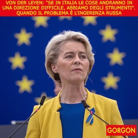La satira del giorno. Simpatia Von der Leyen 1
