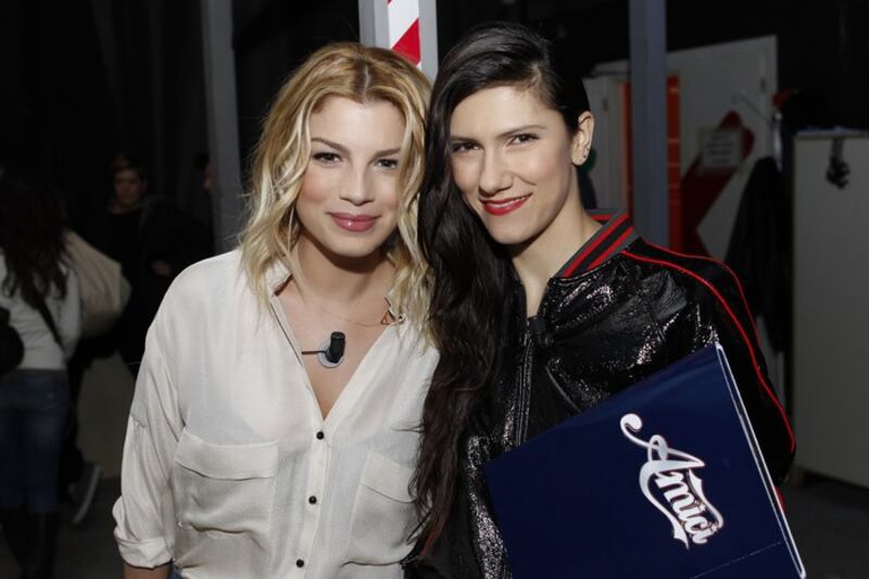 Elisa, coach Squadra Blu ad "Amici di Maria De Filippi" 11