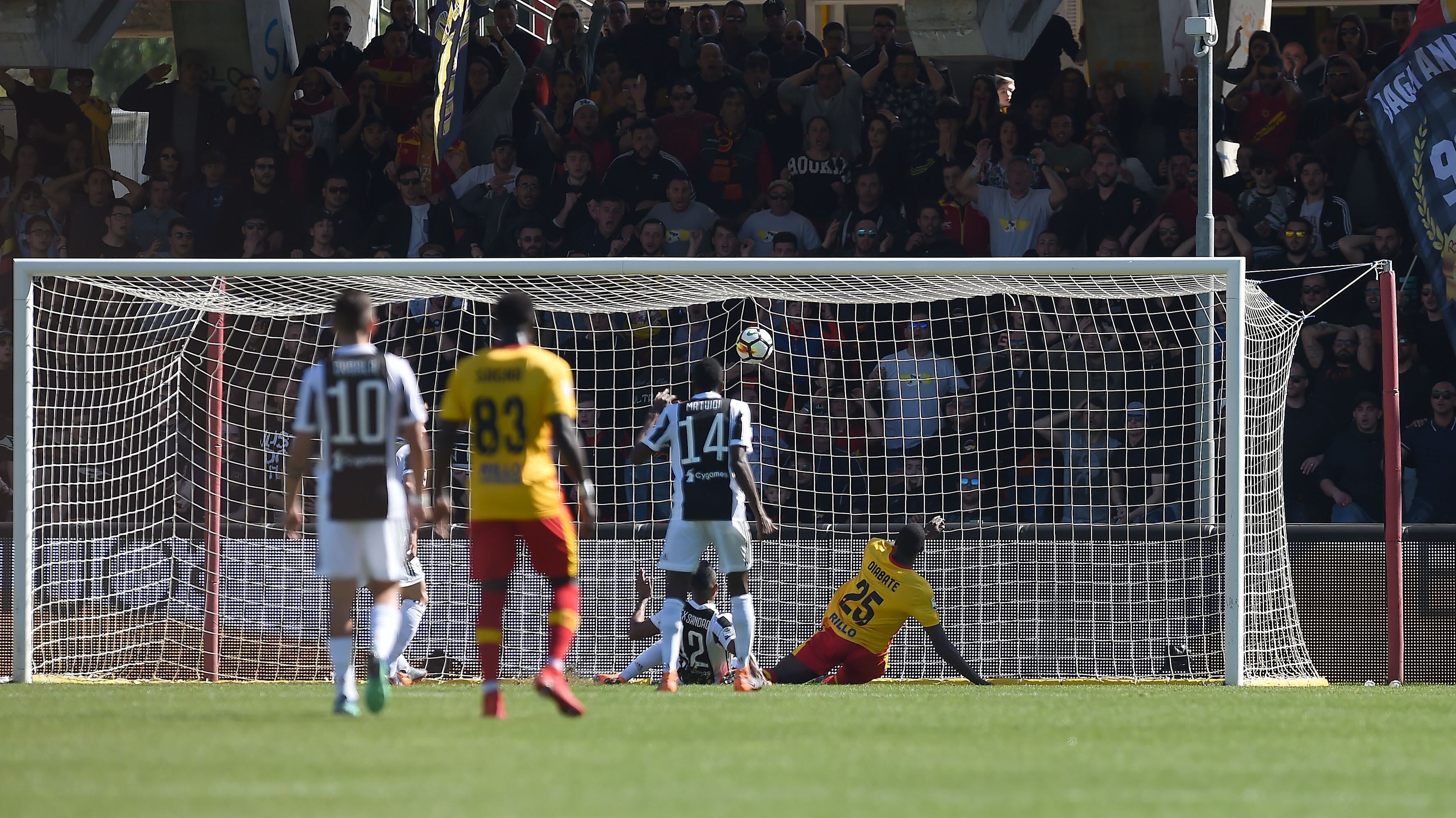 Un Real Benevento spaventa la Juve