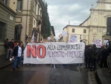 Scontri a Firenze 9