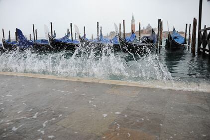 Acqua alta a Venezia 8