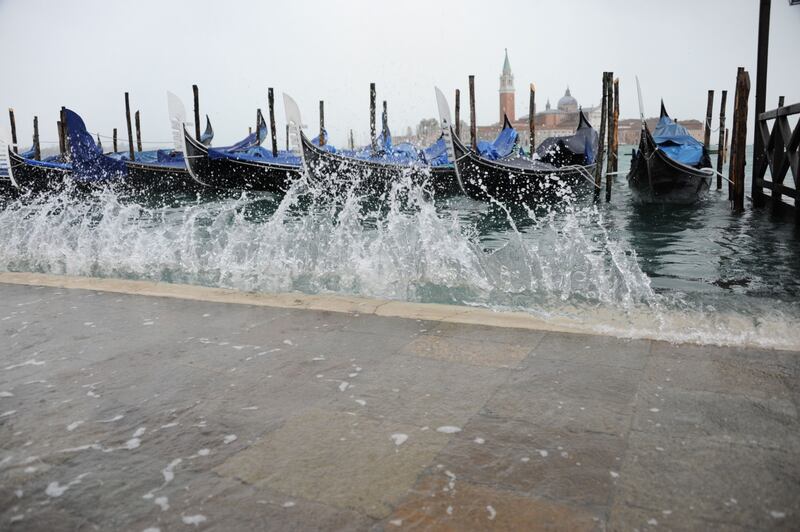 Acqua alta a Venezia 8