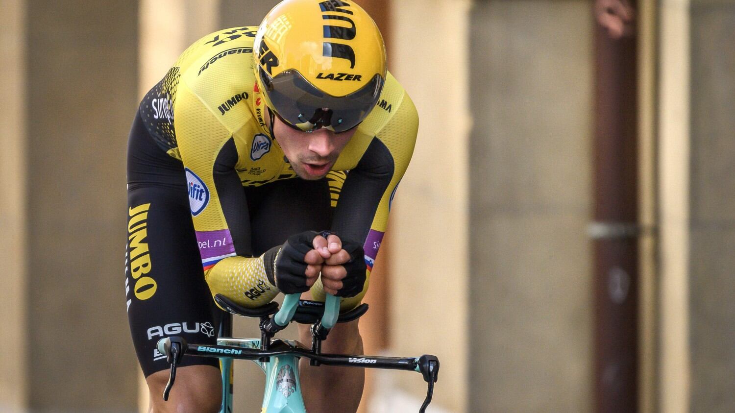 Roglic vince la cronometro ma Nibali "vince" la tappa