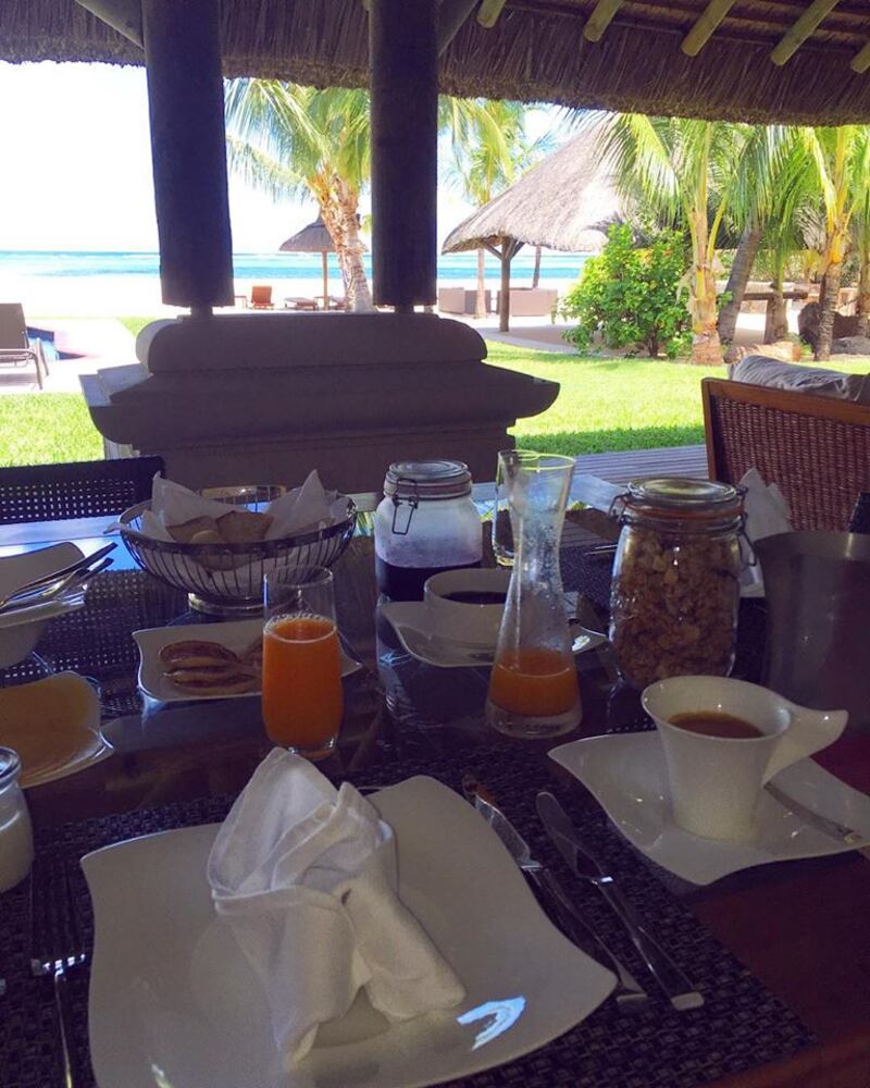 Belen in vacanza alle Mauritius 5