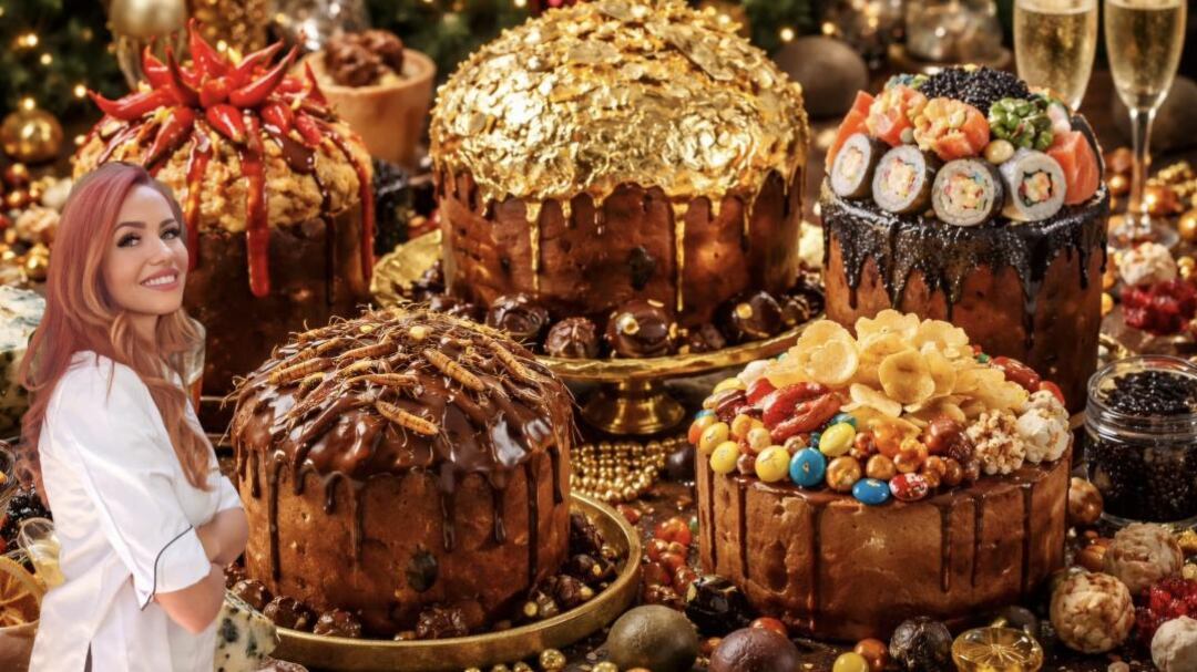 Panettone 2025, addio tradizione: oro, insetti, cocktail e pandori di mozzarella