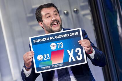 Matteo vs Matteo: Salvini e Renzi da Vespa 2