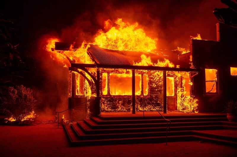Gli incendi in California 8