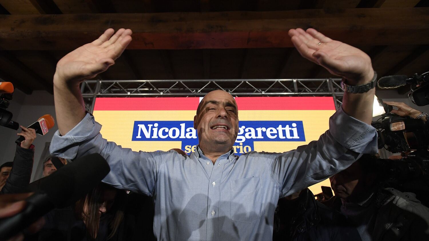 Zingaretti sposa il "modello Calenda"