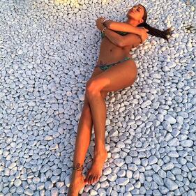 Belen Rodriguez a Capri 8