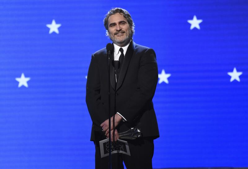 Joaquin Phoenix, le immagini delle premiazioni 5