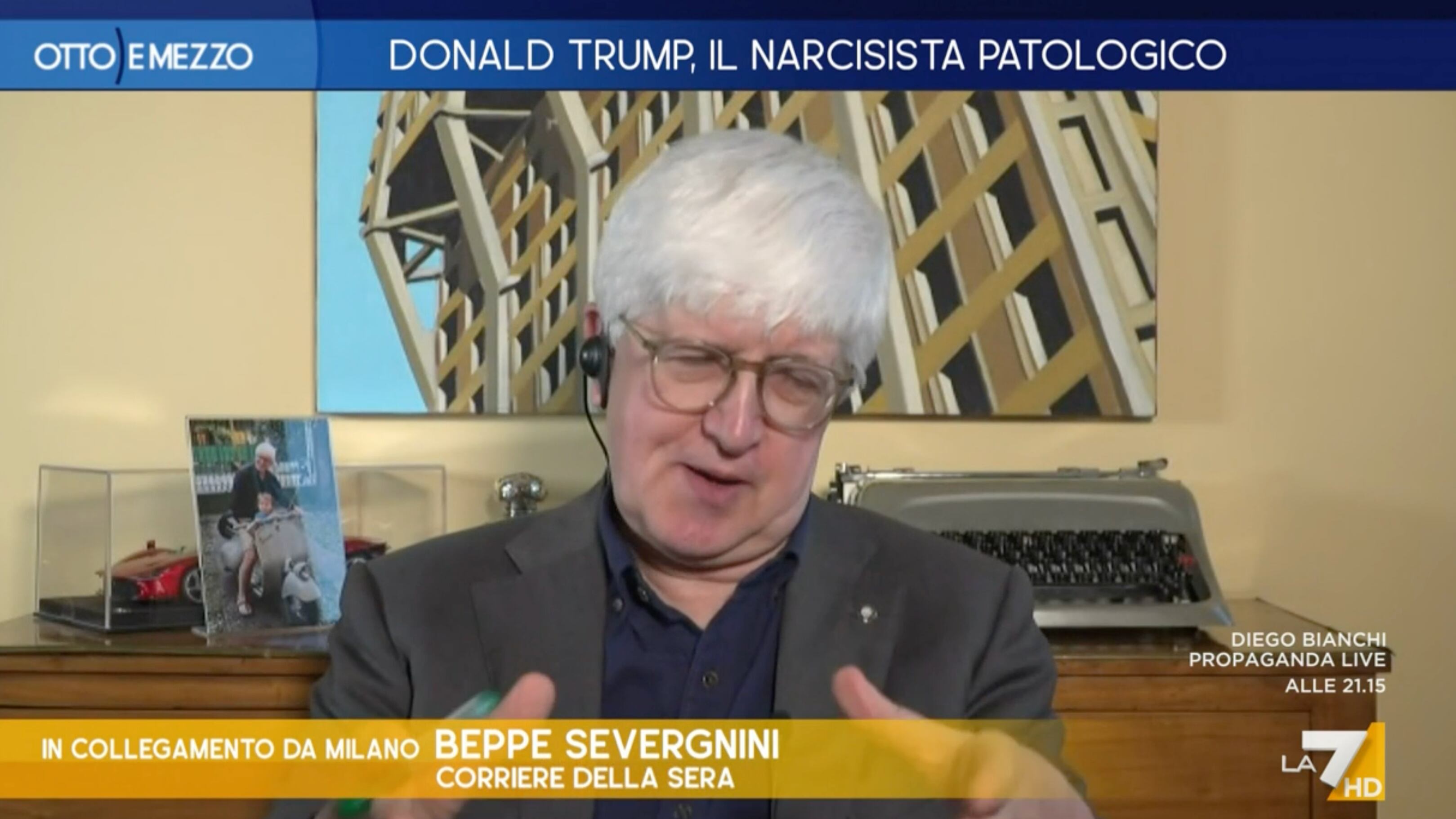 Severgnini choc su Trump: "Un anziano problematico, lo farei vedere"