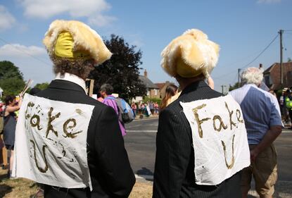 Proteste anti Trump nel Regno Unito 4