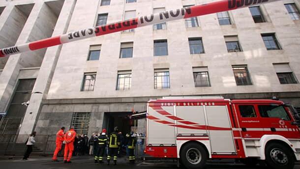 Incendio al Tribunale di Milano: evacuato il Palazzo di giustizia