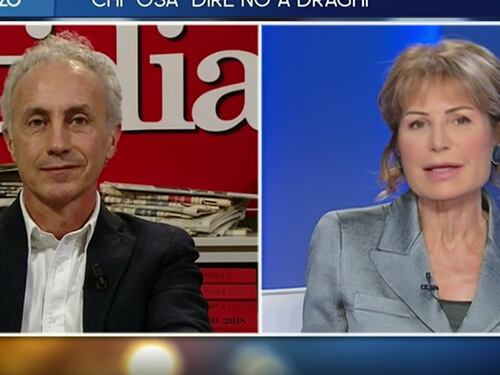 "Sei il grande sconfitto?": Lilli Gruber punzecchia Travaglio