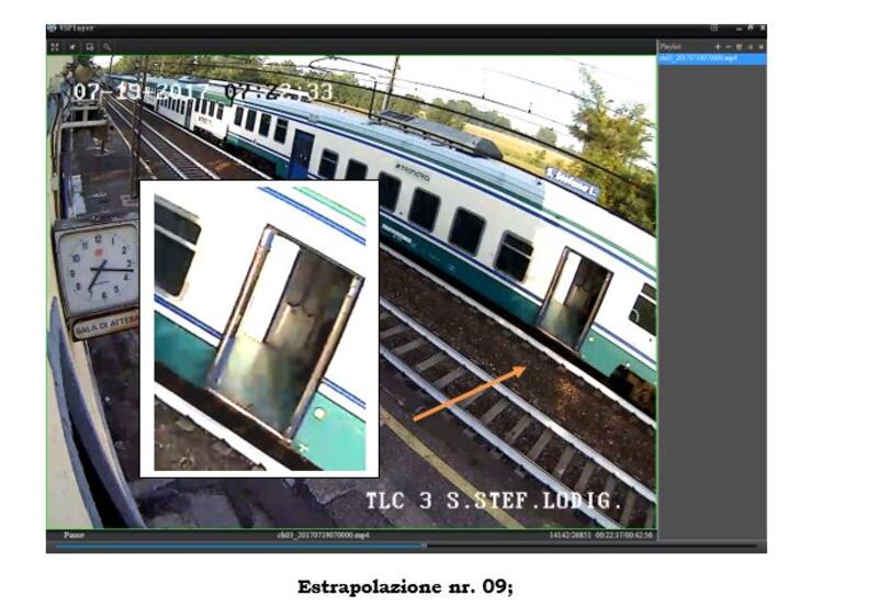 Lodi, la finta aggressione del capotreno 7