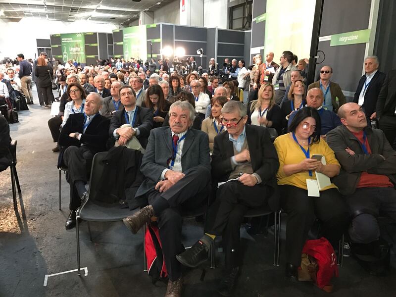 Facce da Pd al Lingotto 4