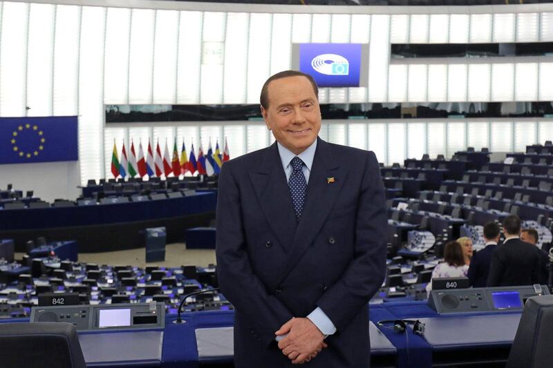 Berlusconi a Strasburgo 8