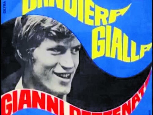 Morto Gianni Pettenati, cantava "Bandiera gialla"