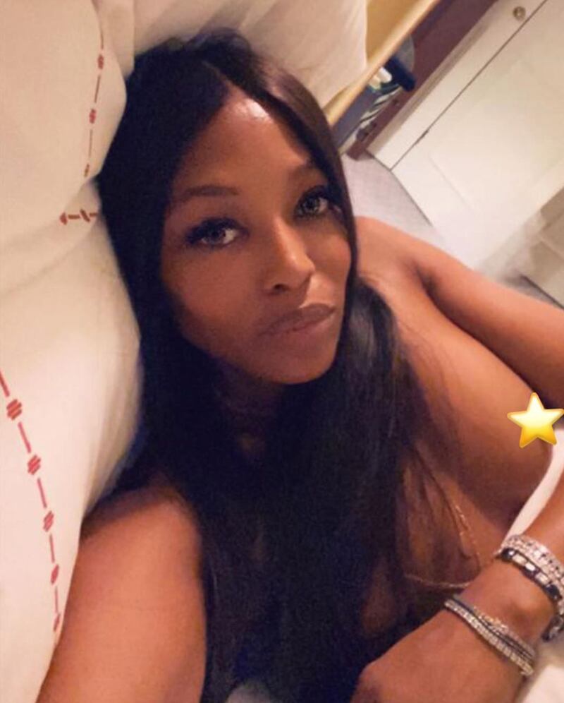 Naomi Campbell, i selfie su Instagram 1