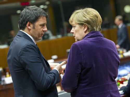 Tutte le contese Renzi-Merkel
