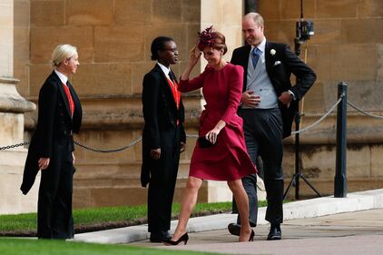 Meghan Markle alle nozze della Principessa Eugenia: foto 8