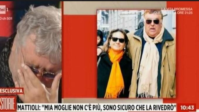 Maurizio Mattioli in lacrime: "Mia moglie avrebbe preferito morire prima"
