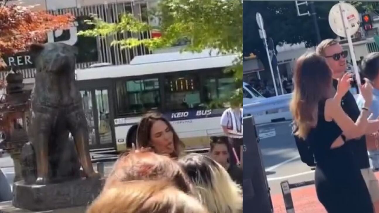 Ilary Blasi salta la fila. Lo youtuber Ciccio Gamer la riprende: "Che s...."
