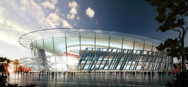 Il progetto del nuovo stadio della Roma