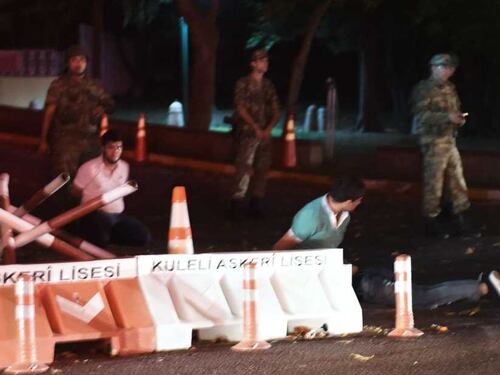 Golpe militare contro Erdogan