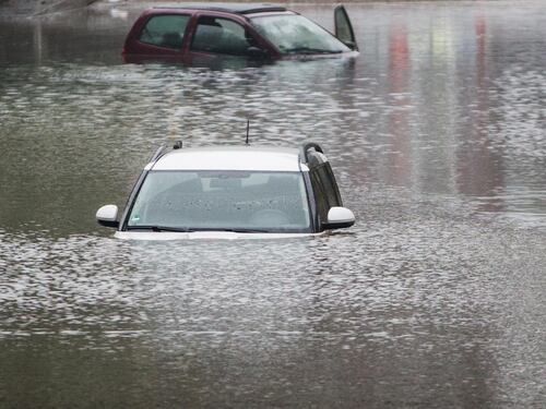 I danni del maltempo in Germania