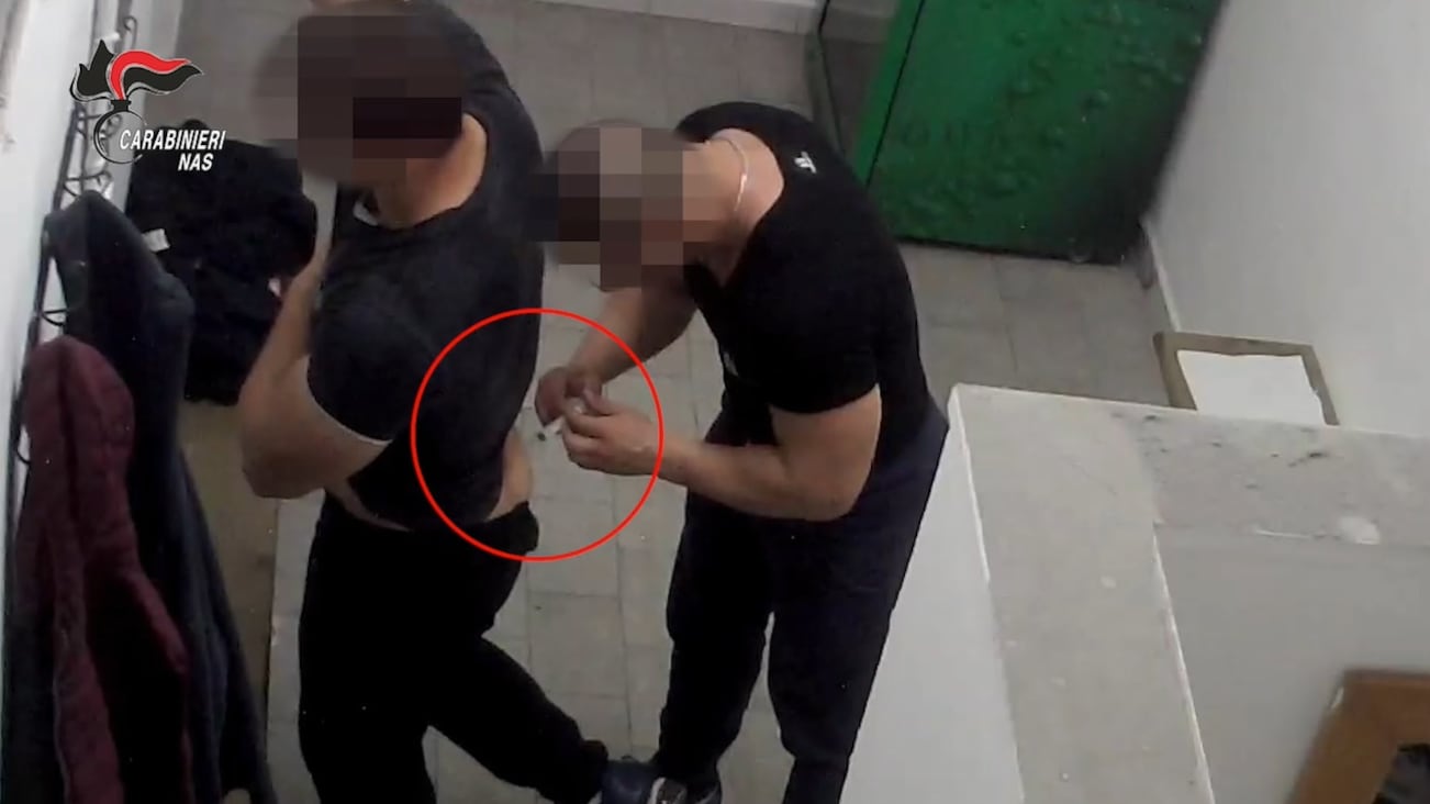 La palestra trasformata in ambulatorio del doping