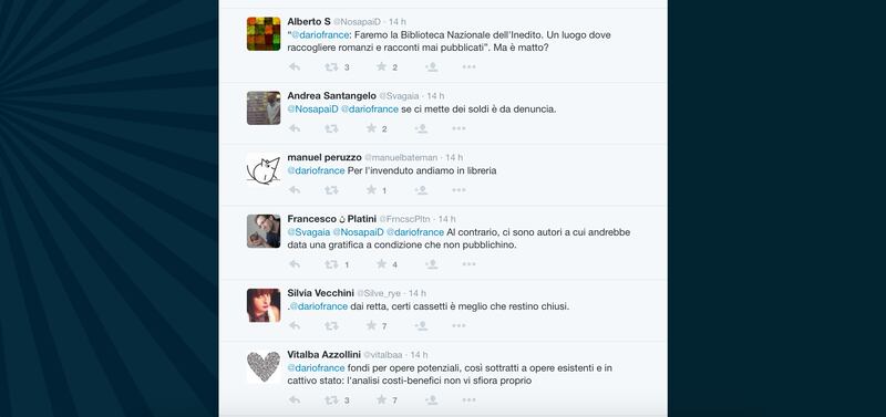 Dario Franceschini contestato su Twitter 28