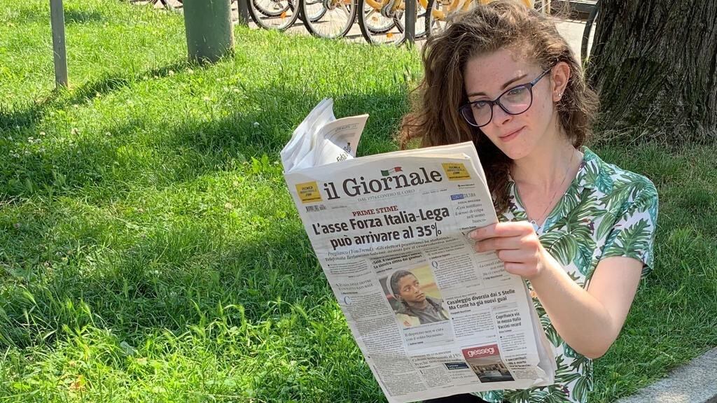 Giovane, battagliera impegnata nel sociale: "Meglio il mio Giornale delle bugie della rete"