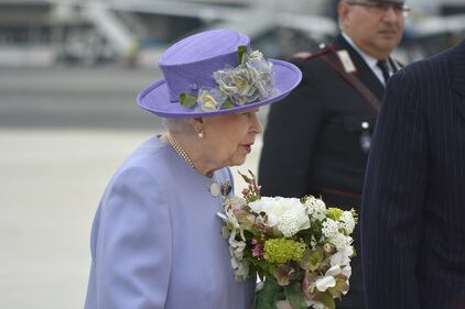 La regina Elisabetta II arriva a Ciampino 1