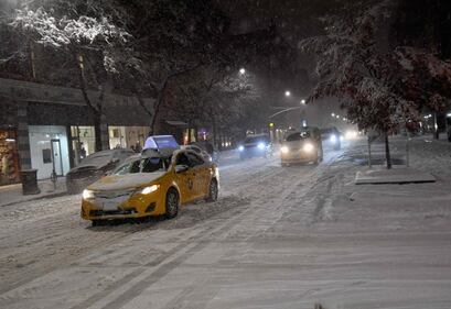 È arrivata la prima neve a New York 2