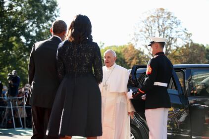 Papa Francesco in visita alla Casa Bianca 1