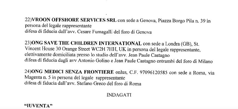 I documenti che inchiodano le ong 5