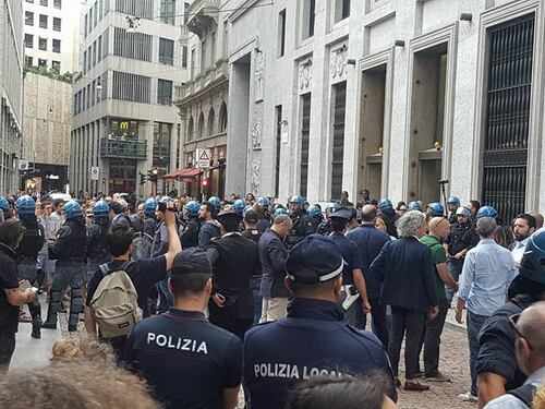 A Milano la maxi rissa Casapound-centri sociali