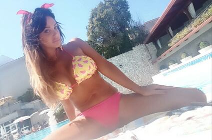 Marika Fruscio super sexy per il Napoli 5