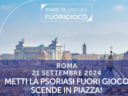 'Metti la psoriasi fuorigioco', domani la seconda tappa a Roma