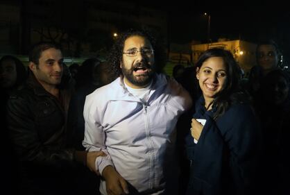 Alaa Abd El Fattah scarcerato 1