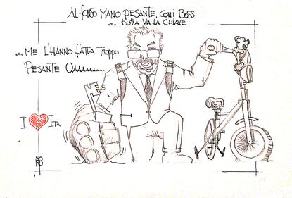 La vignetta del giorno - Bonafede mano pesante 1