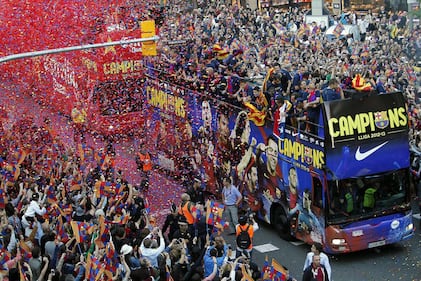 Ecco i festeggiamenti dei grandi club europei di calcio 5