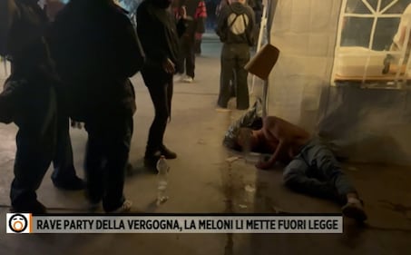 Rave party, le immagini choc tra droga e alcol 3