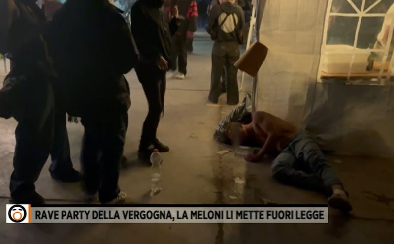 Rave party, le immagini choc tra droga e alcol 3