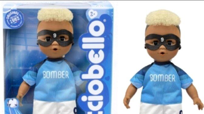 "Cicciobello bomber": scoppia il caso del bambolotto di Osimhen