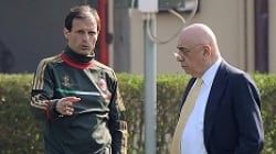 Galliani: "Allegri non è in discussione"