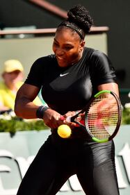 Serena Williams e il suo costume da Black Panther 1