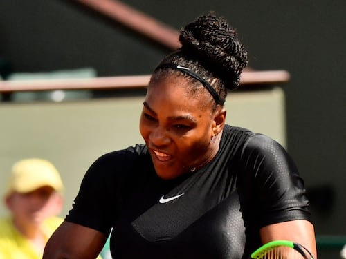 Serena Williams e il suo costume da Black Panther