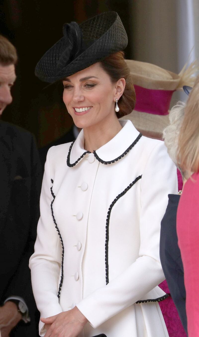 Kate Middleton alla parata per l'Ordine della Giarrettiera: foto 4